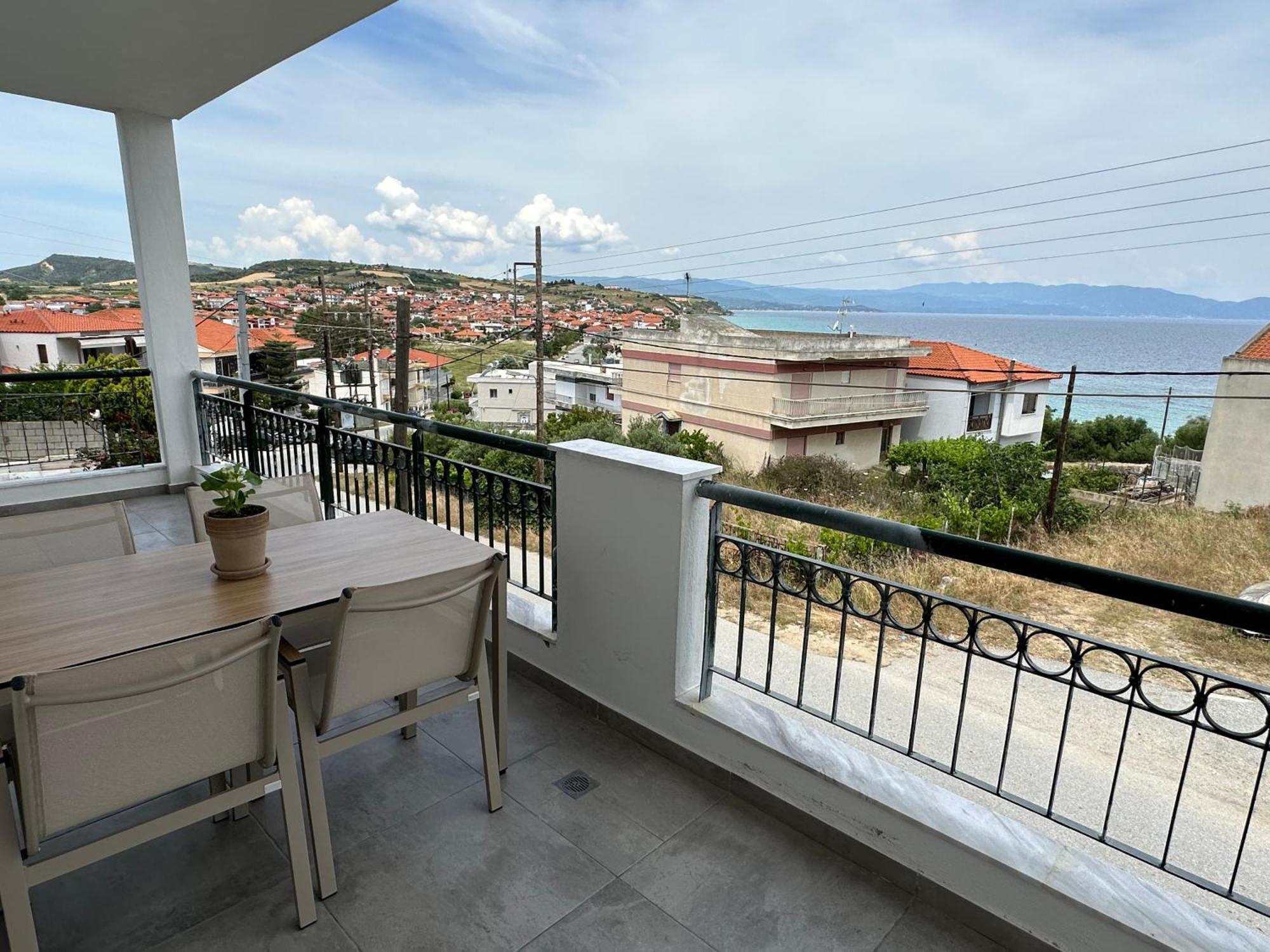 Villa Eleni Greece - Wonderful Sea View Studios Nea Roda Exterior photo